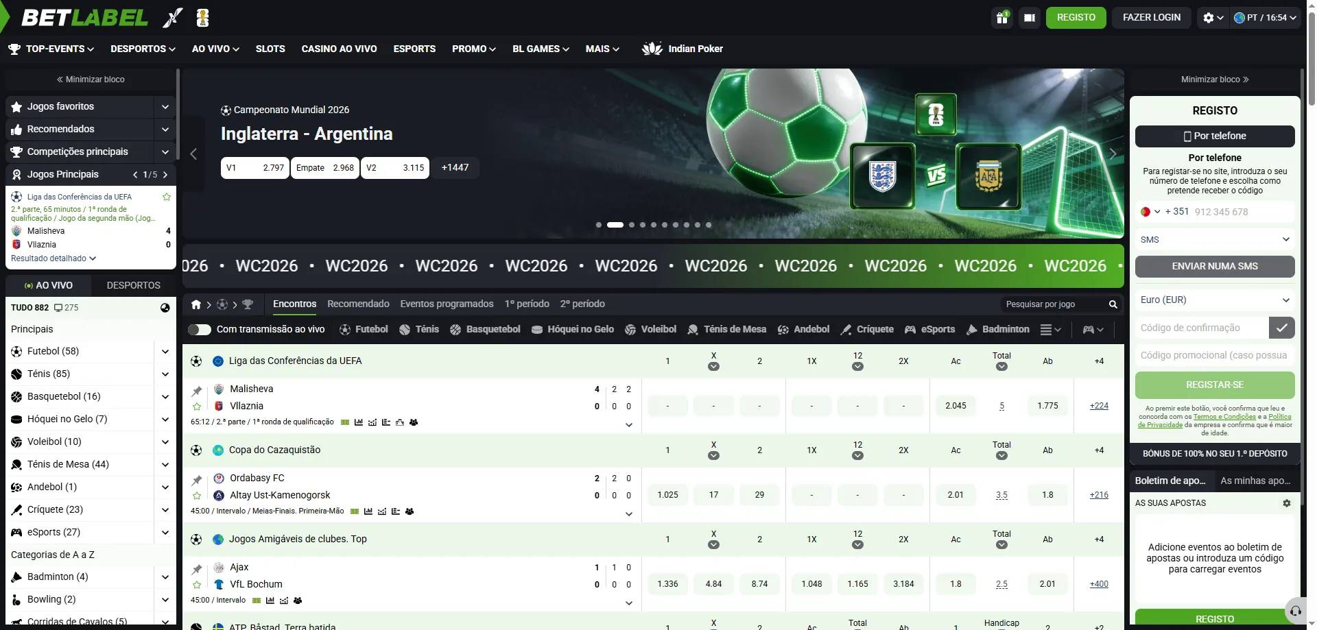 BetLabel Casino Brasil — visão geral da plataforma de jogos 2026